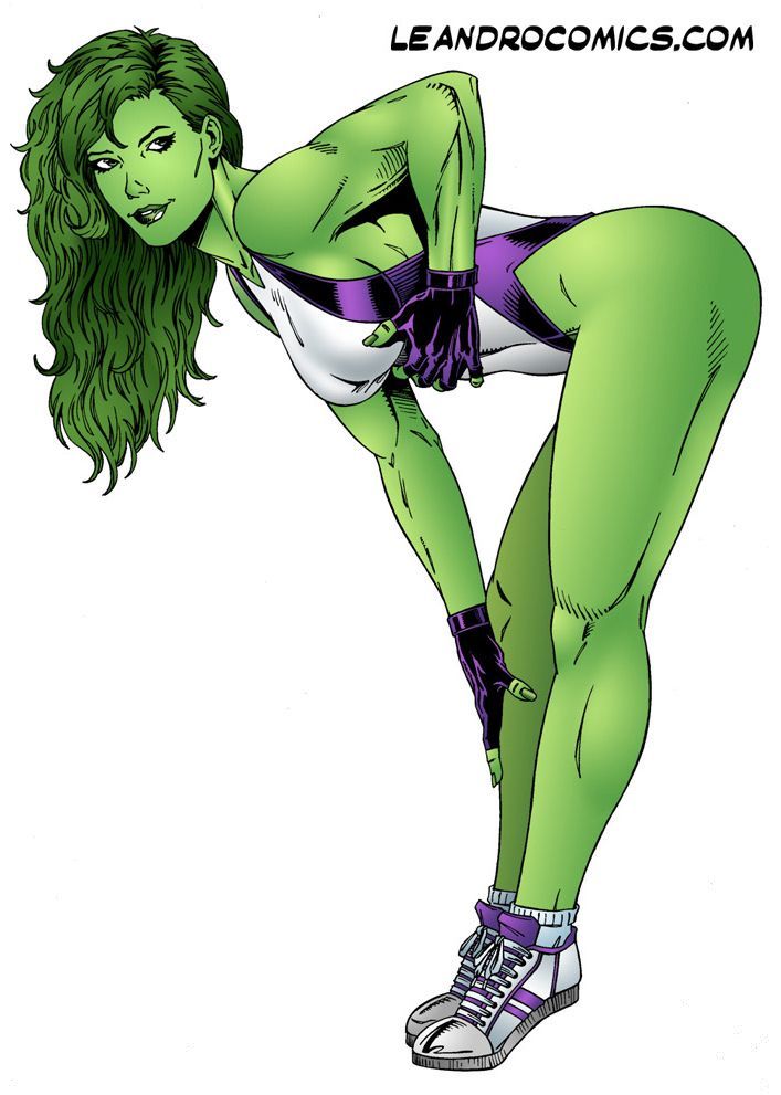 She Hulk fucks the Marvel Universe Leandro page 2