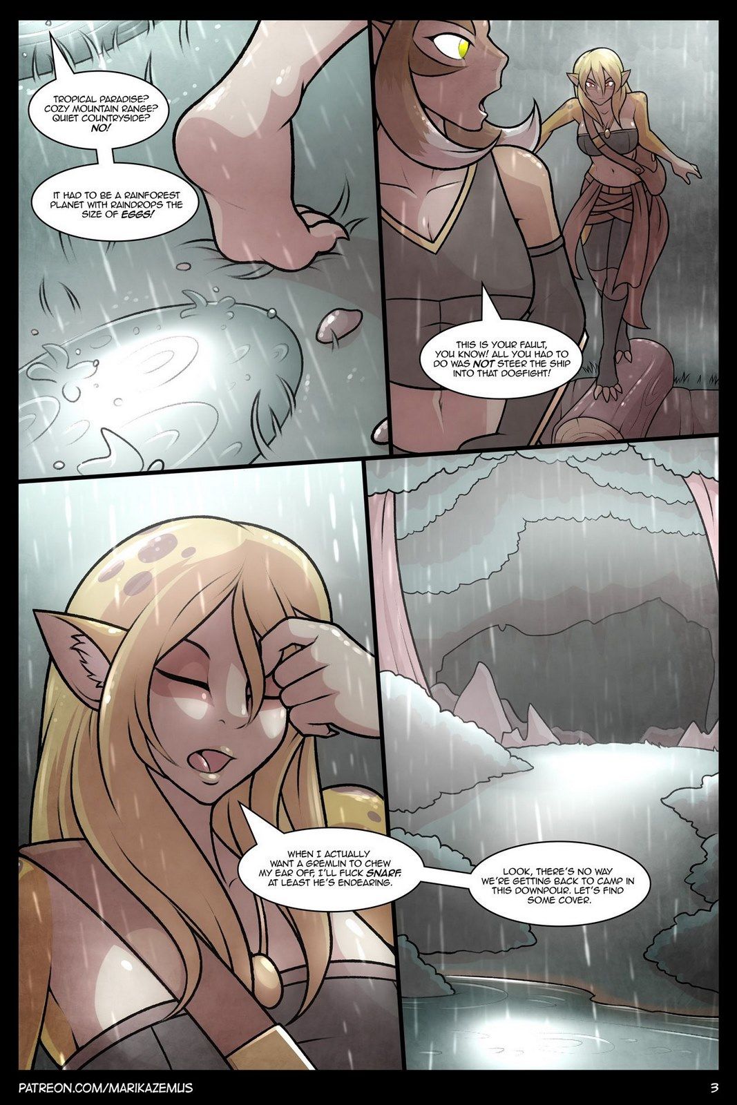 Thundercats: Heavy Rain Marik Azemus page 3