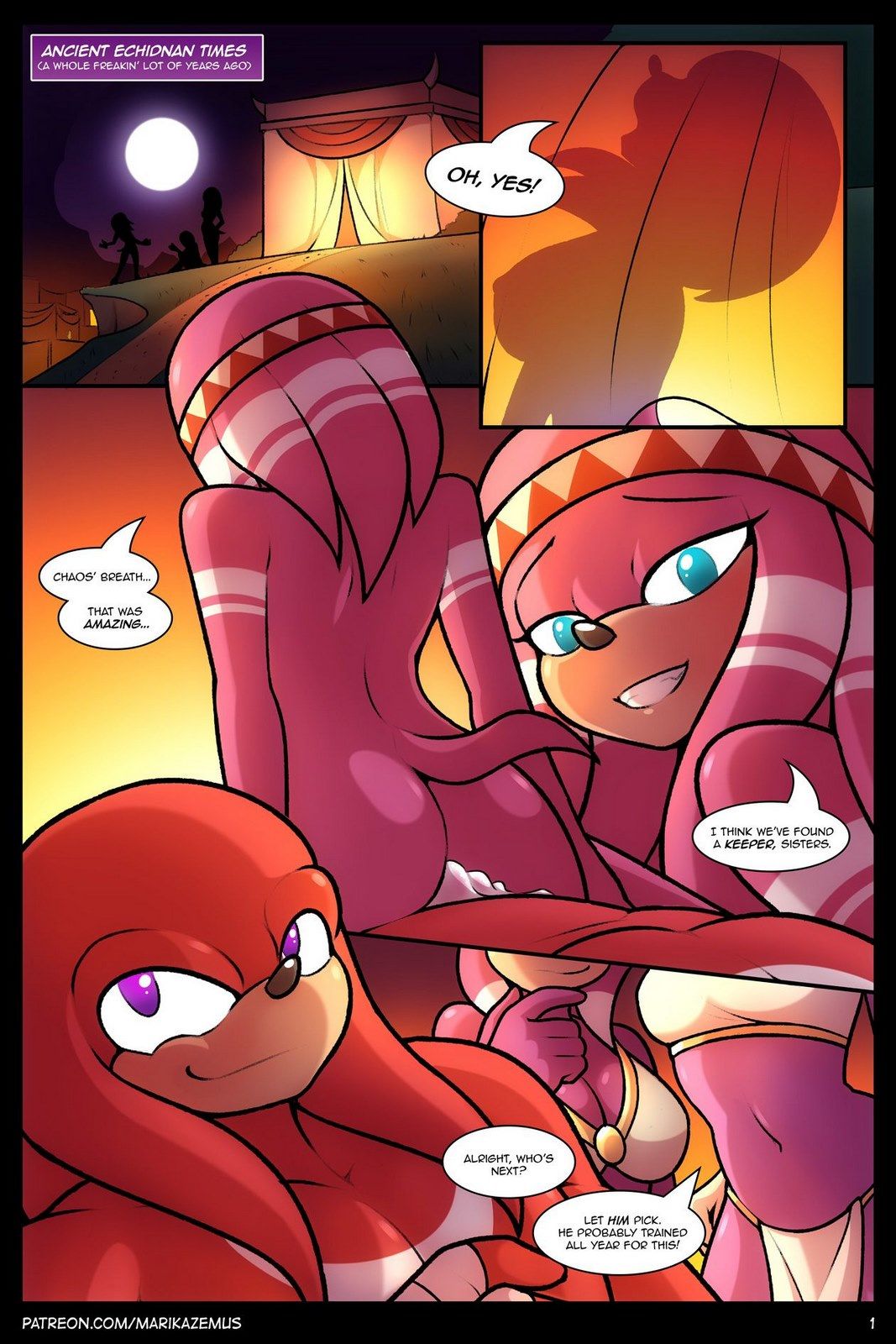 Sonic Boom - Echidna Nights MarikAzemus page 1
