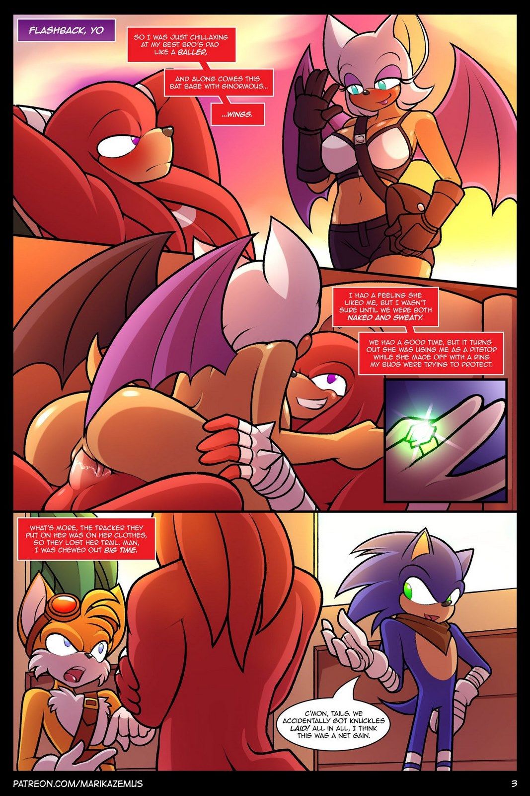 Sonic Boom - Echidna Nights MarikAzemus page 3