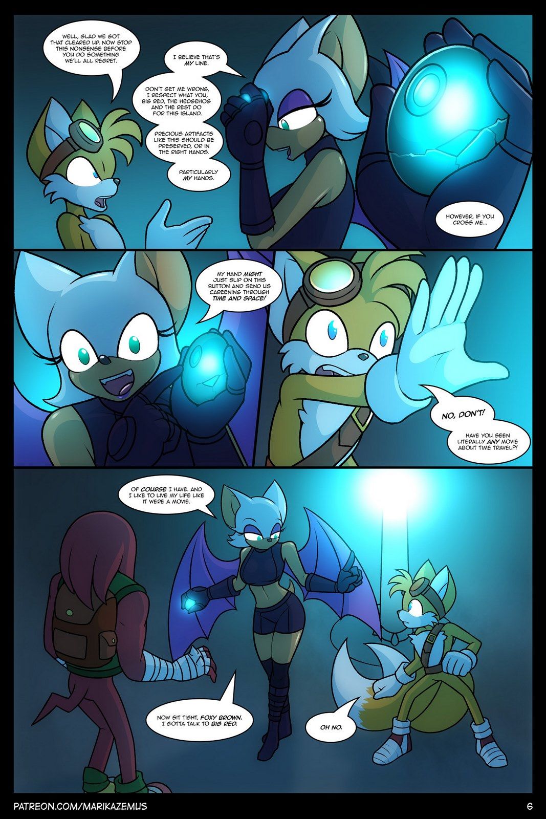 Sonic Boom - Echidna Nights MarikAzemus page 6