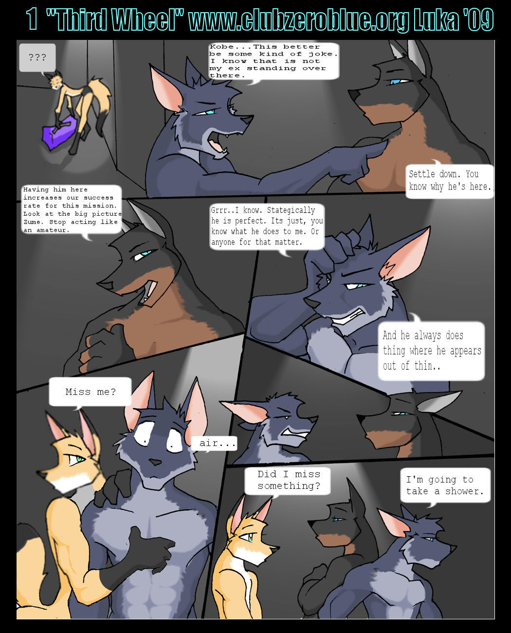 Third Wheel by Luka page 1
