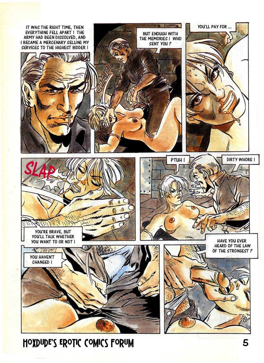 A Face from the Past Onnis/Pesce (Erotic Comix) page 7