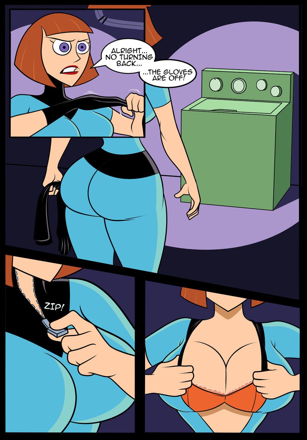 Maddie Fenton in Containment Unit (Danny Phantom) page 1