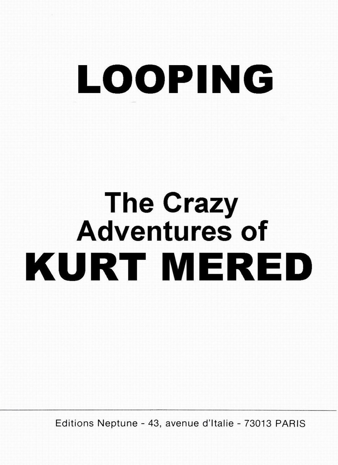 The Crazy Adventures of Kurt Mered (Looping) page 2