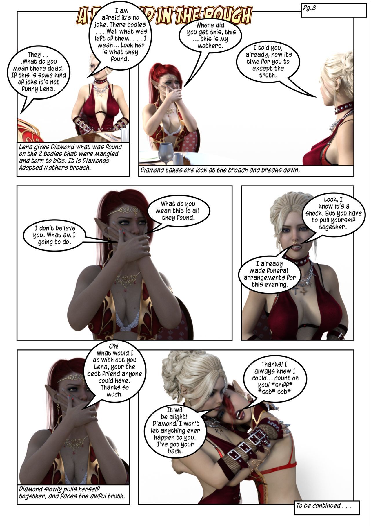 The Chronicles Of Diamond - A Diamond In The Rough page 3