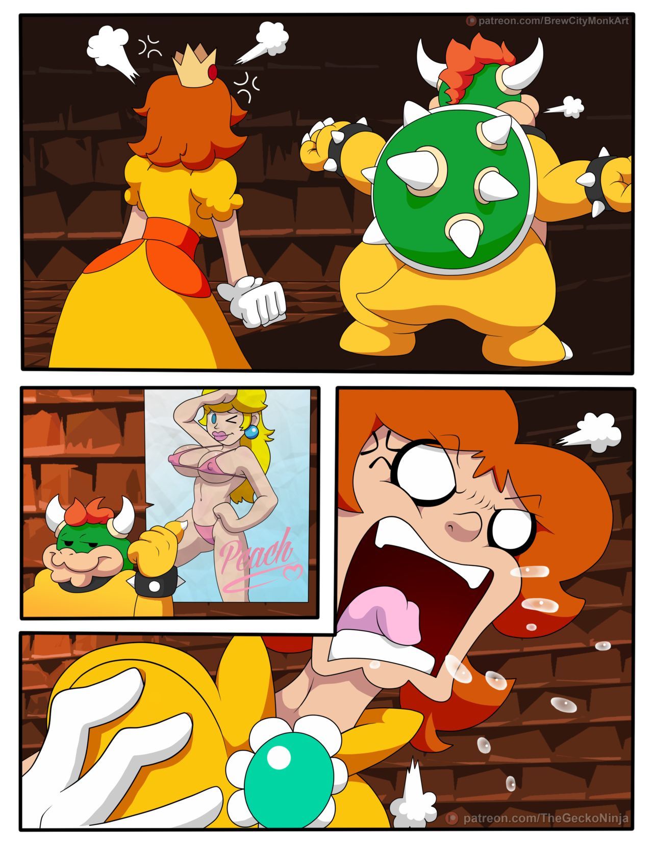 Slut Princess Daisy by TheGeckoNinja page 5