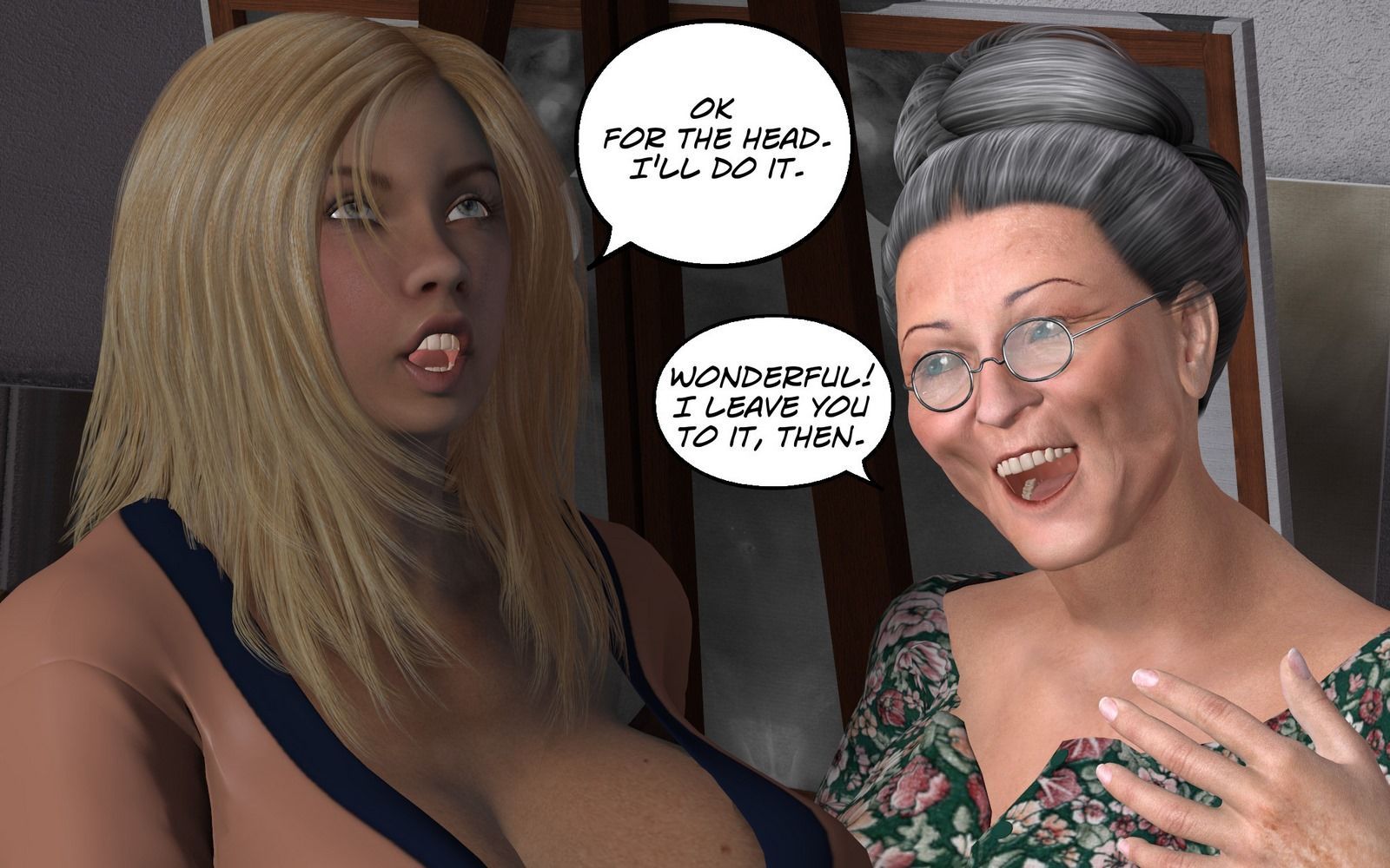Jenny The Model and The Sculptor (DarkCowBoy) page 9