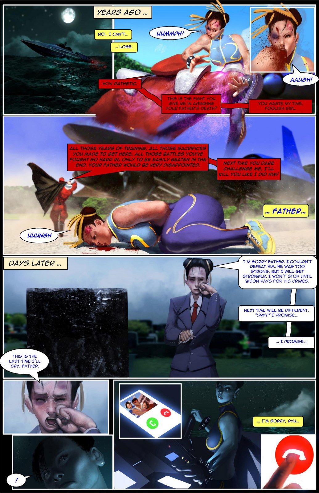 Chun-Li The Gauntlet by Treeink page 12