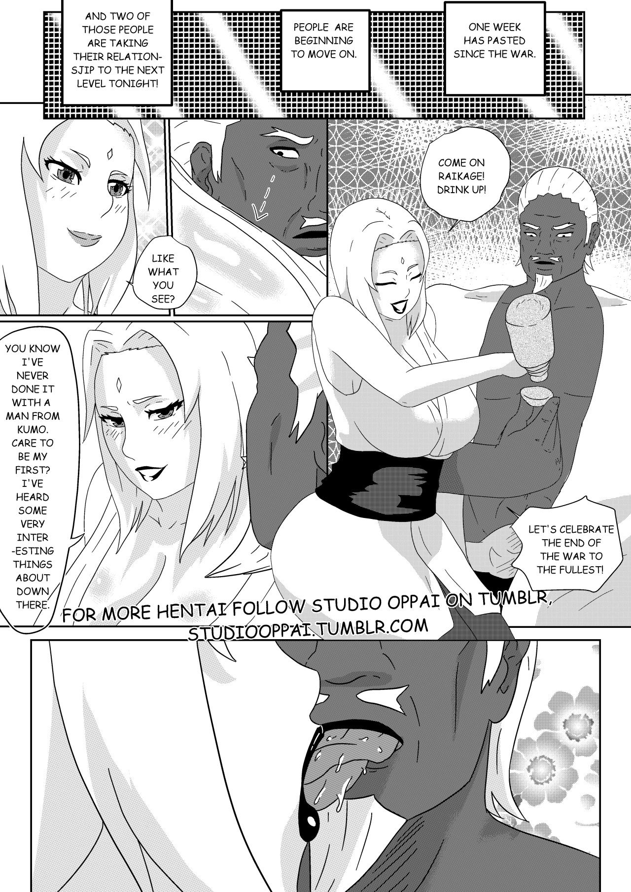 Drunk Love After War Naruto page 14