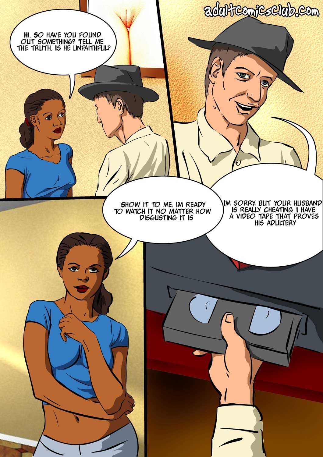 Sex Detective Western page 1