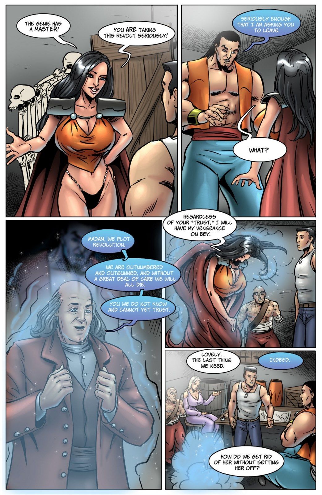 The Three Wish War Issue 02 Bot page 11