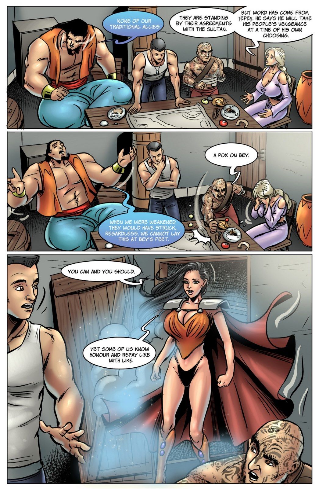 The Three Wish War Issue 02 Bot page 9