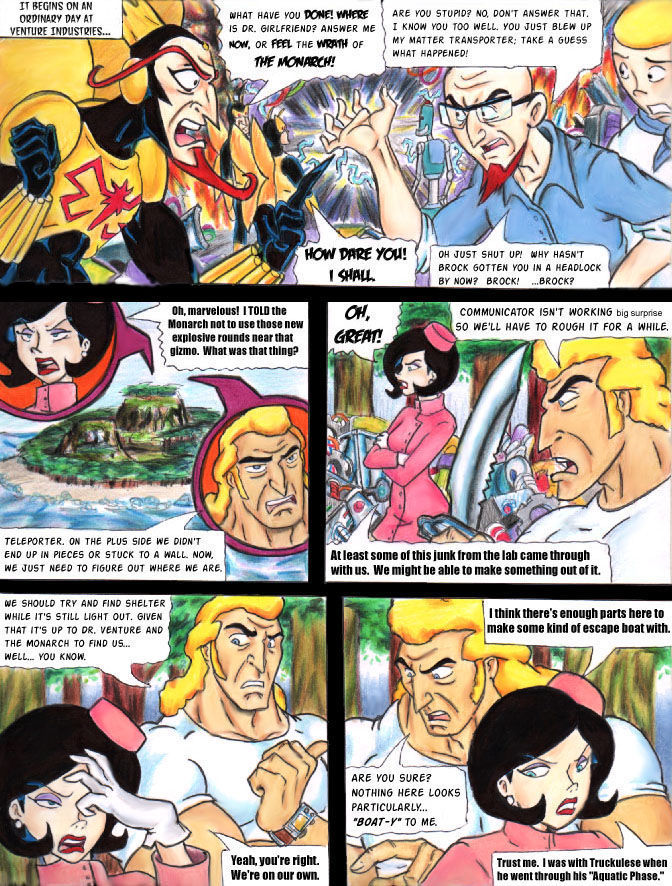 Escape From Turquoise Shoal The Venture Bros page 2