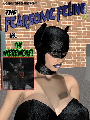 The Fearsome Feline vs. The Werewolf cover