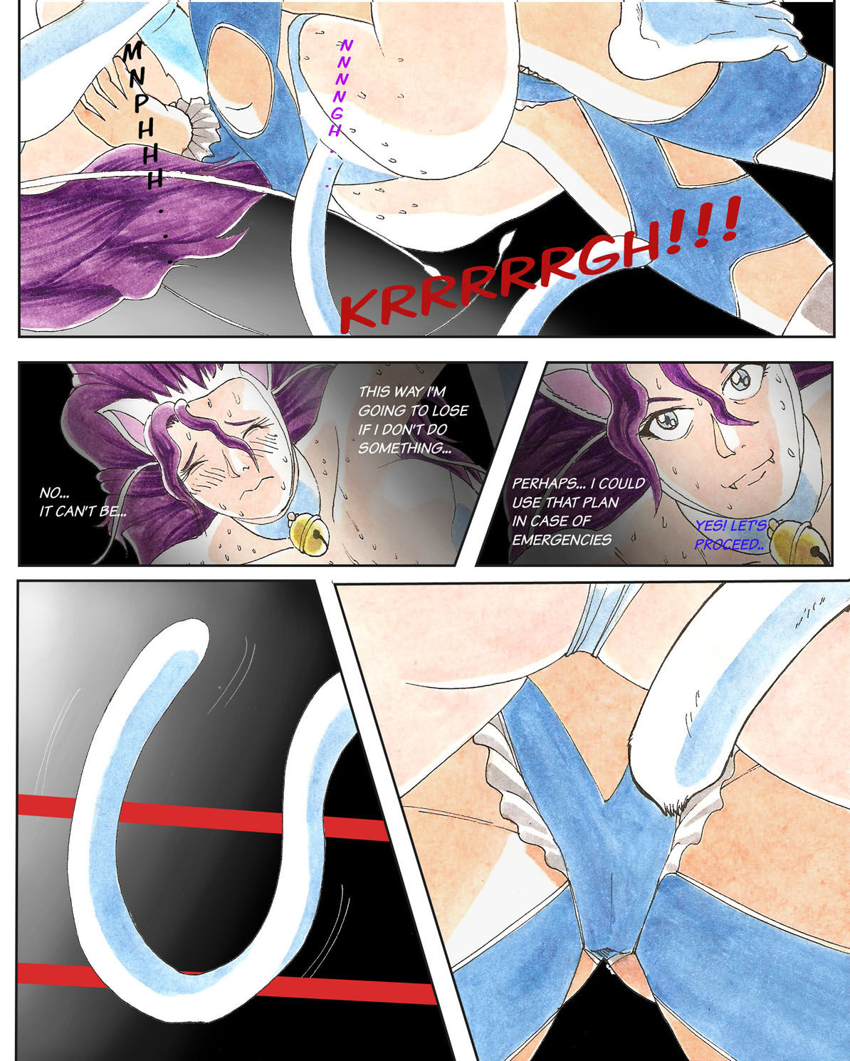 Hot White Tail (Vampire Savior & Street Fighter) page 3