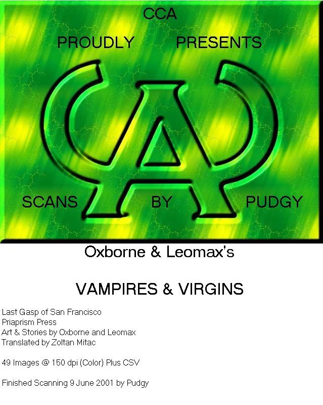 Vampires And Virgins Oxborne & Leomax page 1