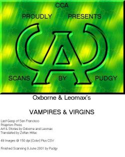 Vampires And Virgins Oxborne & Leomax