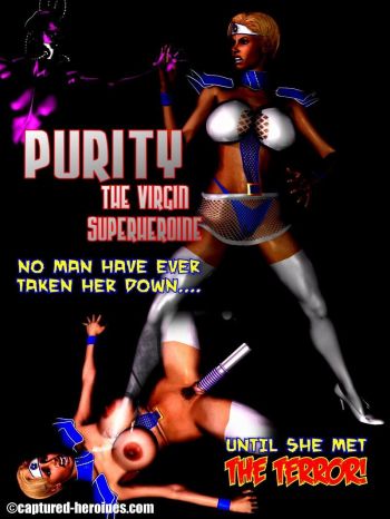 Purity: The Virgin Superheroine Captured Heroines cover