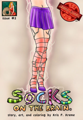 Socks on the Brain Kremed Komics cover