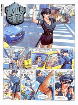 Lady Cop 1 Kiss Comix (Karmaikel)