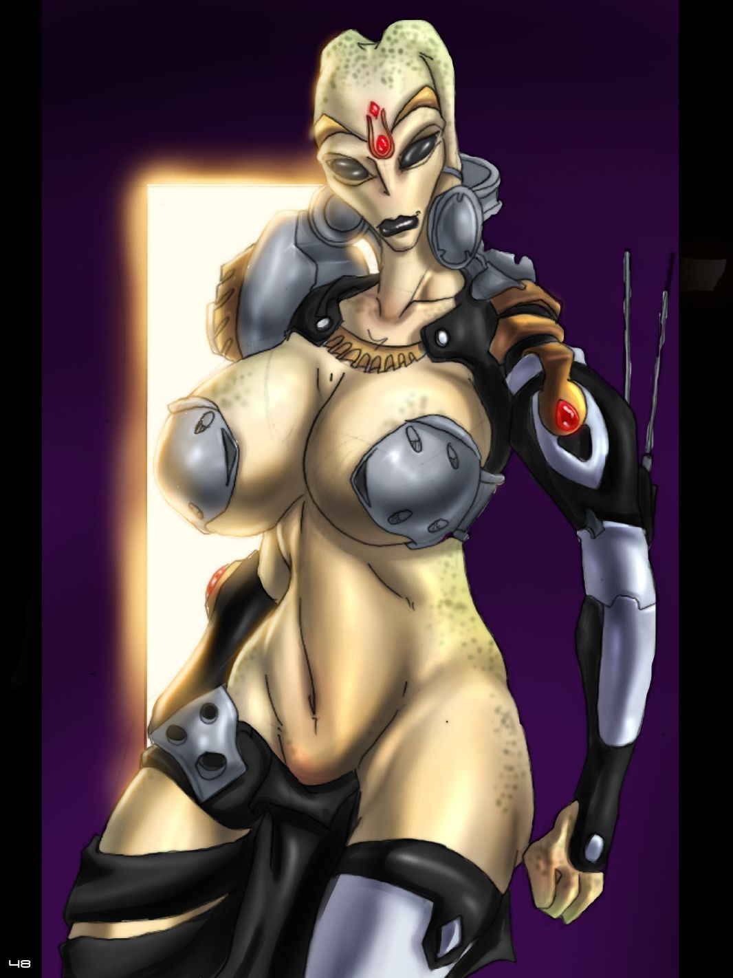 FORNAX The galaxys finest xenophilia (Mass Effect) page 48