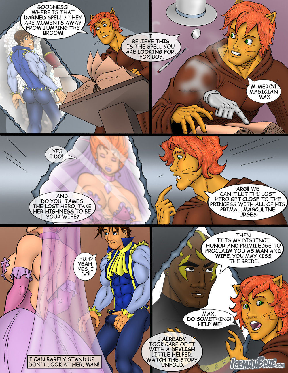 Lost Fantasy Hero Iceman Blue page 27