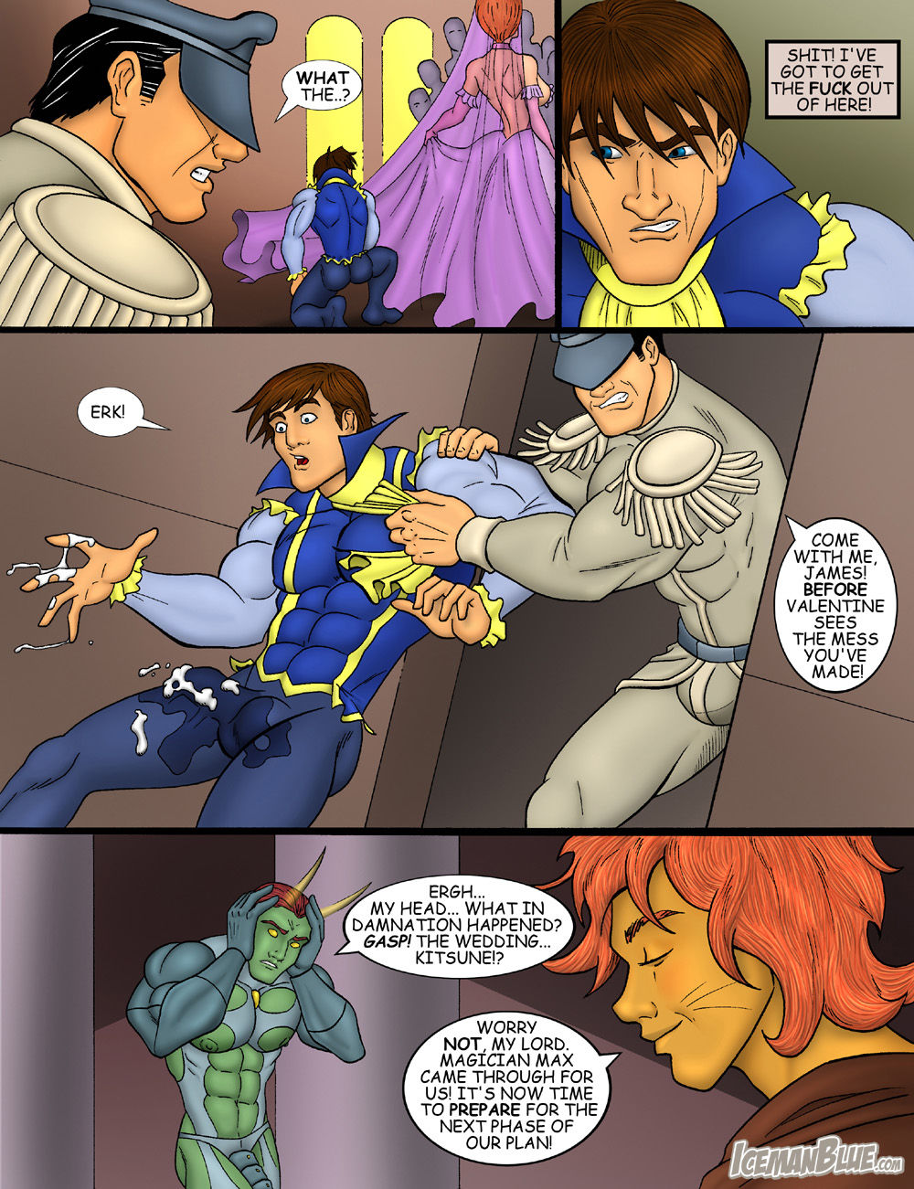 Lost Fantasy Hero Iceman Blue page 29