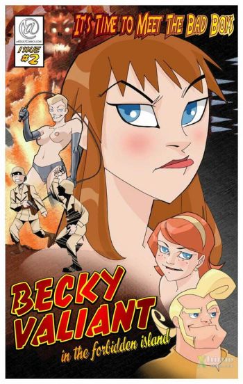 Becky Valiant In The Forbidden Island Meet The Bad Boys cover