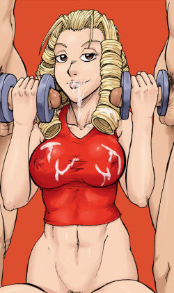 Karin at the Gym (Street Fighter) Spidu Ragathol