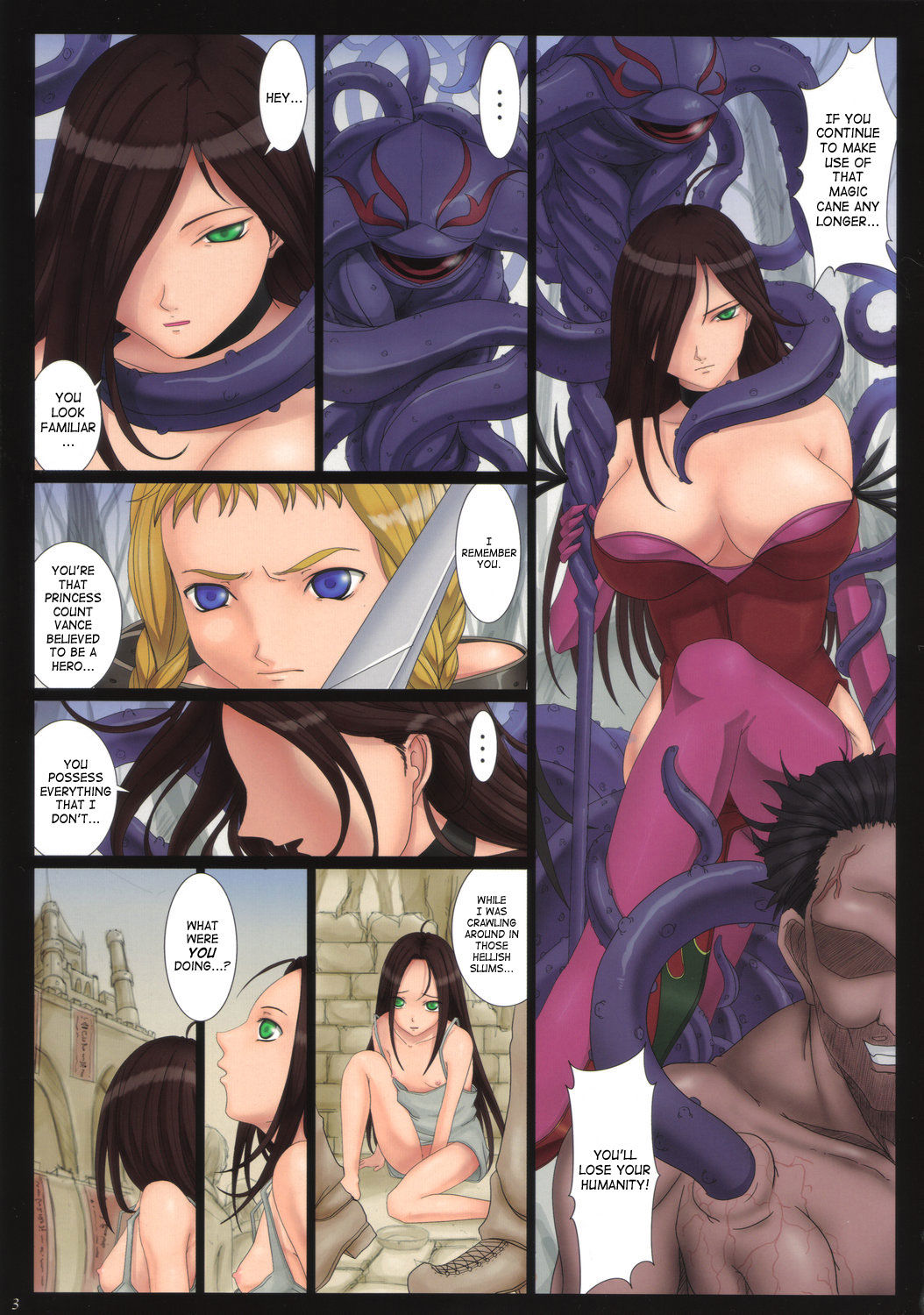 Tounyuu Fighting Big Tits Girl (Queens Blade) by orico page 4