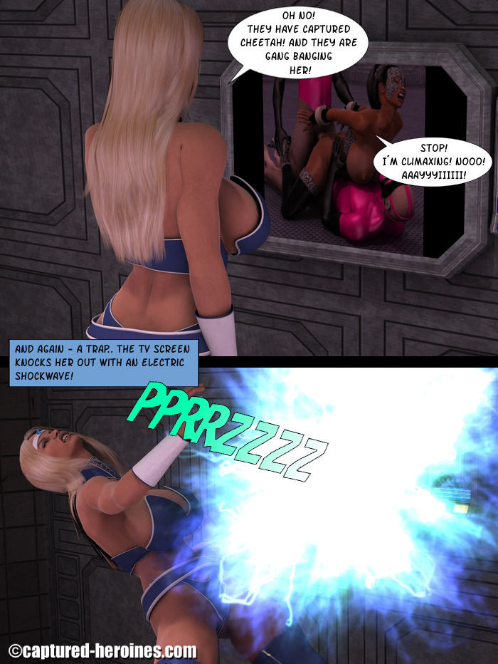 Volition & The Cheetah Captured Heroines page 60