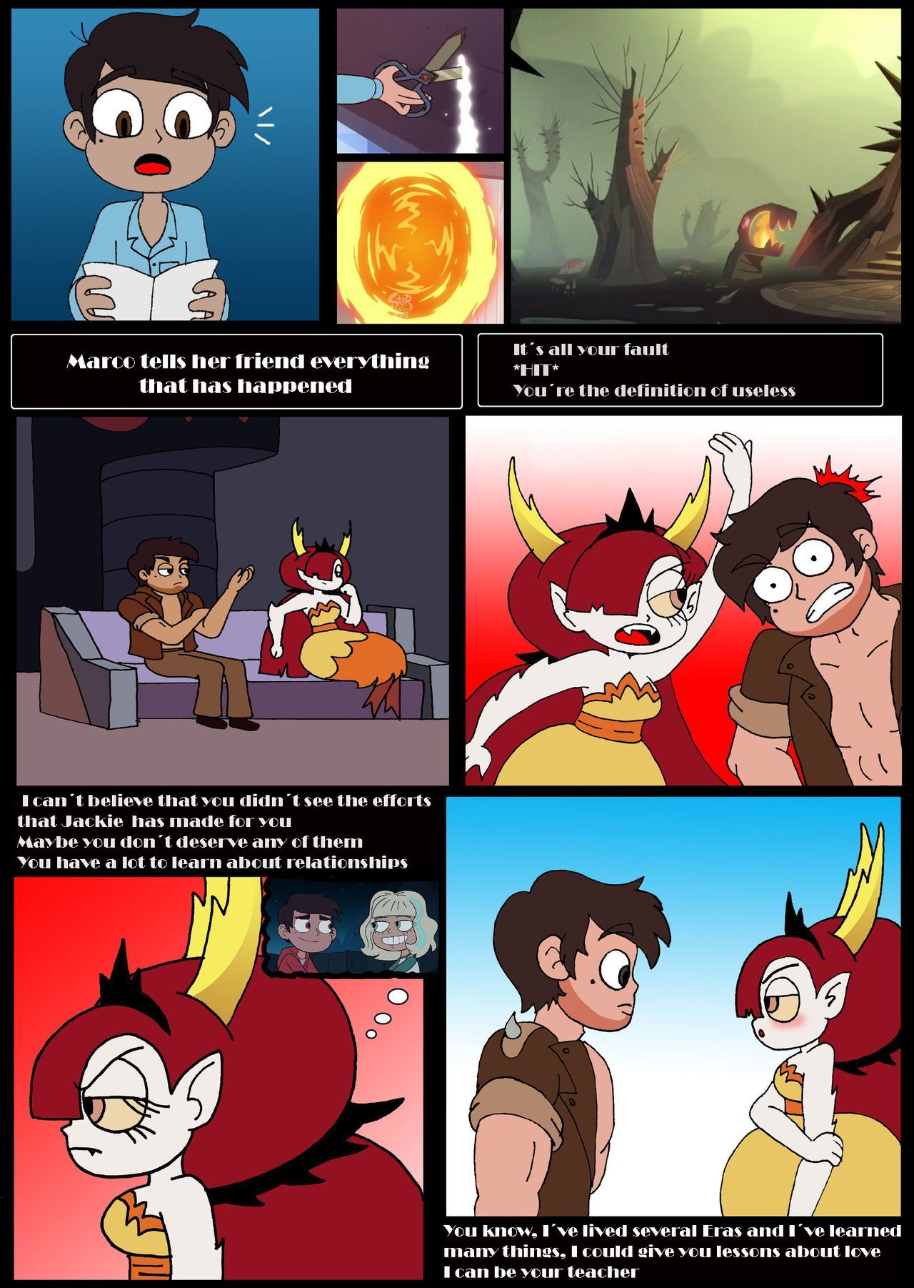 Playing with Fire (Star vs. the Forces of Evil) by Ferozyraptor page 6