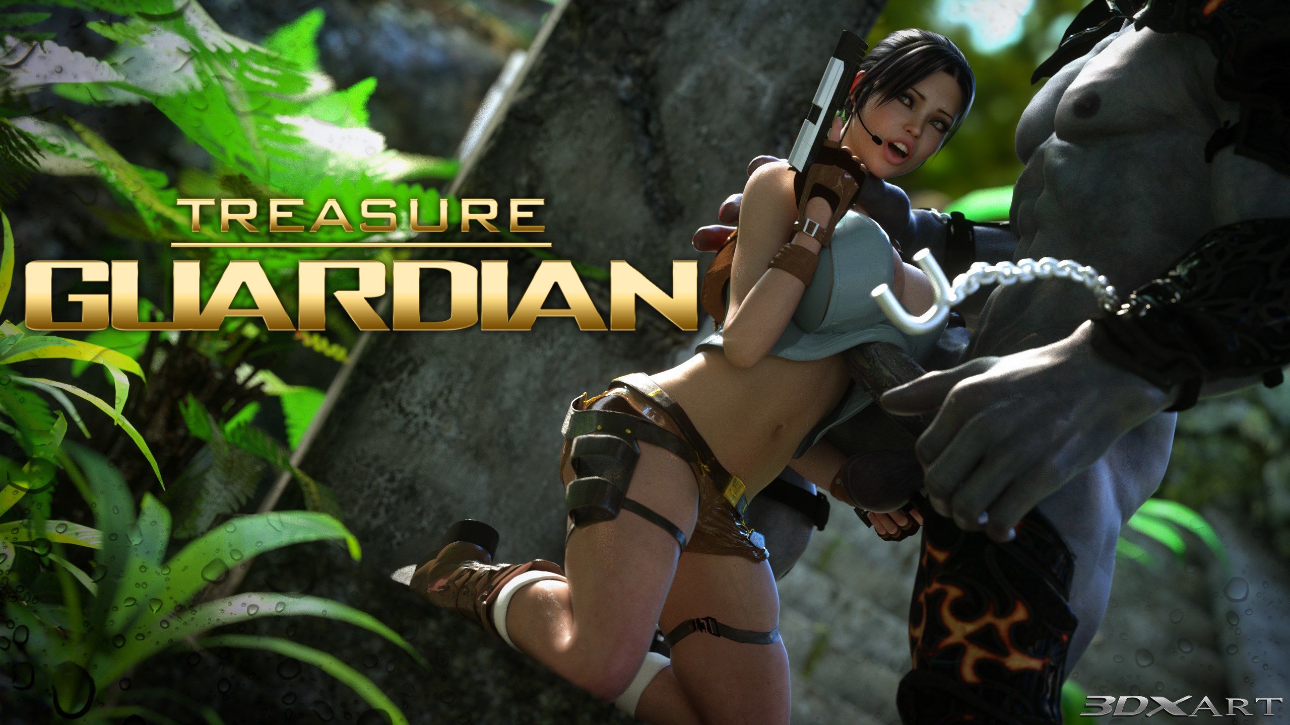 Treasure Gaurdian Tomb Raider (3DXArt) page 1