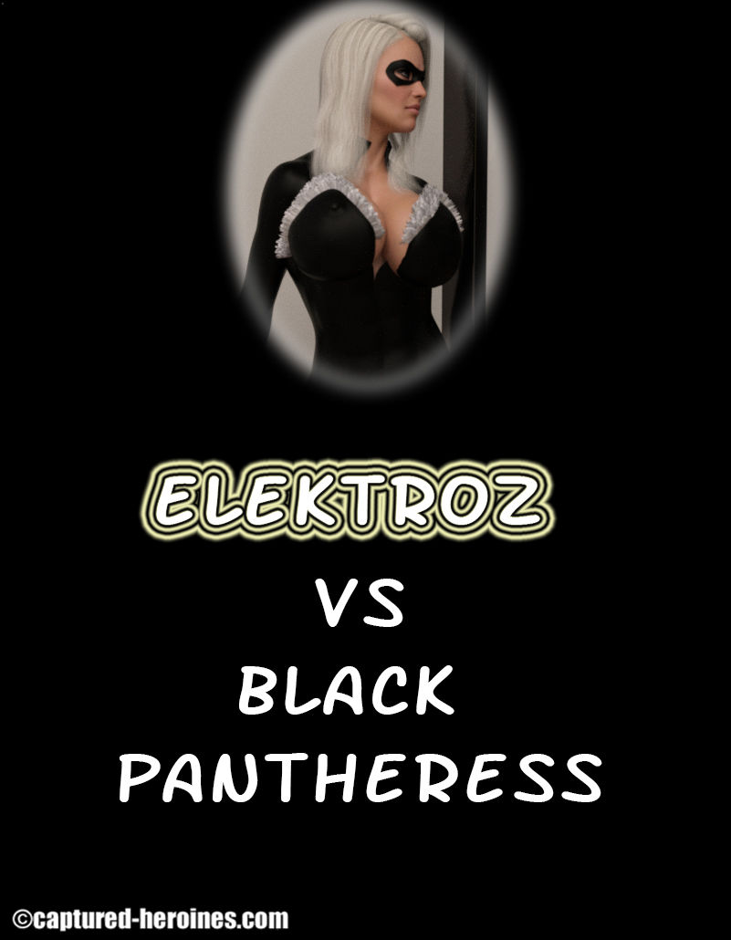 Elektroz vs Black Pantheress Captured Heroines page 1