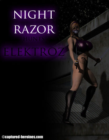 Night Razor Hunts Elektroz Captured Heroines cover