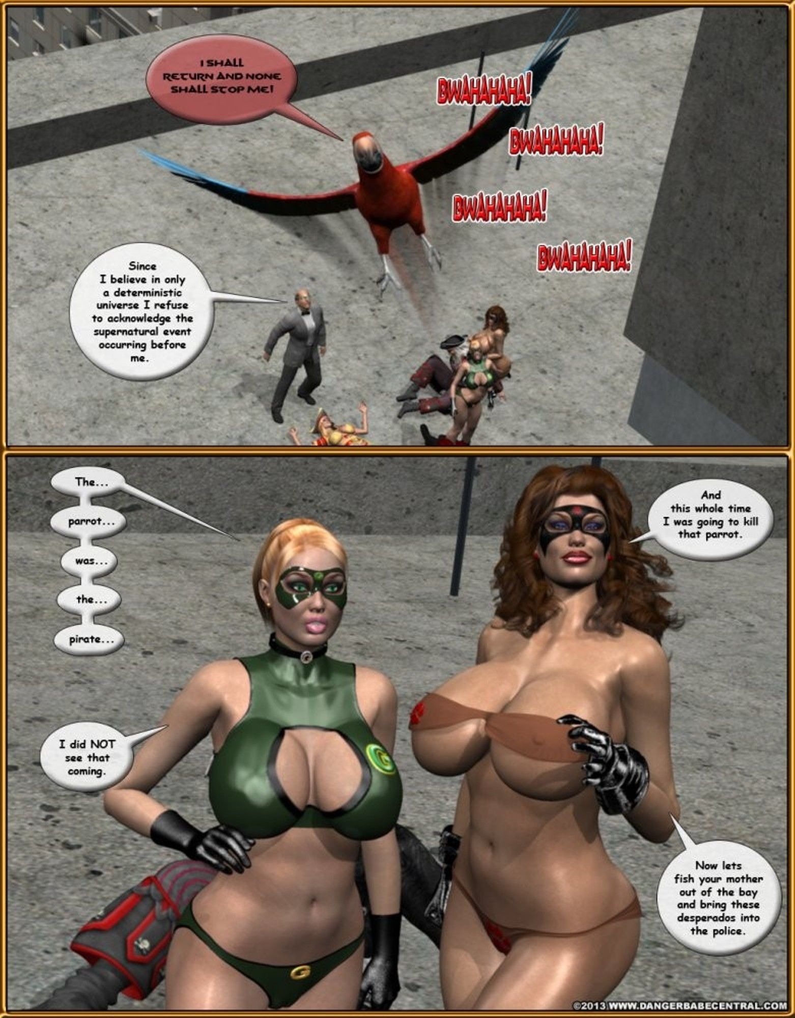 Winning Ending Dangerbabe Central page 16