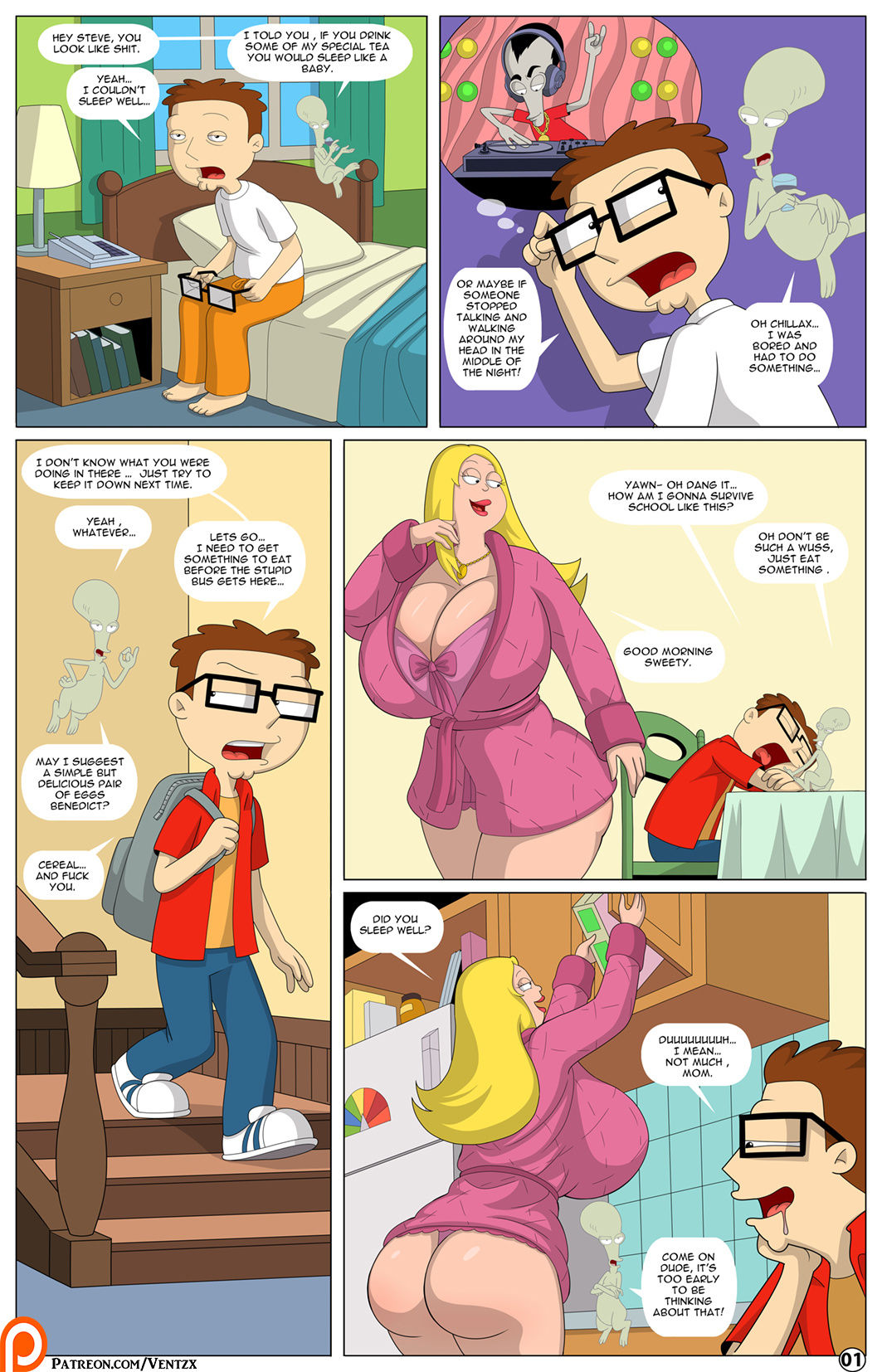 The Tales of an American Son Ch. 2 (American Dad) by Arabatos page 1