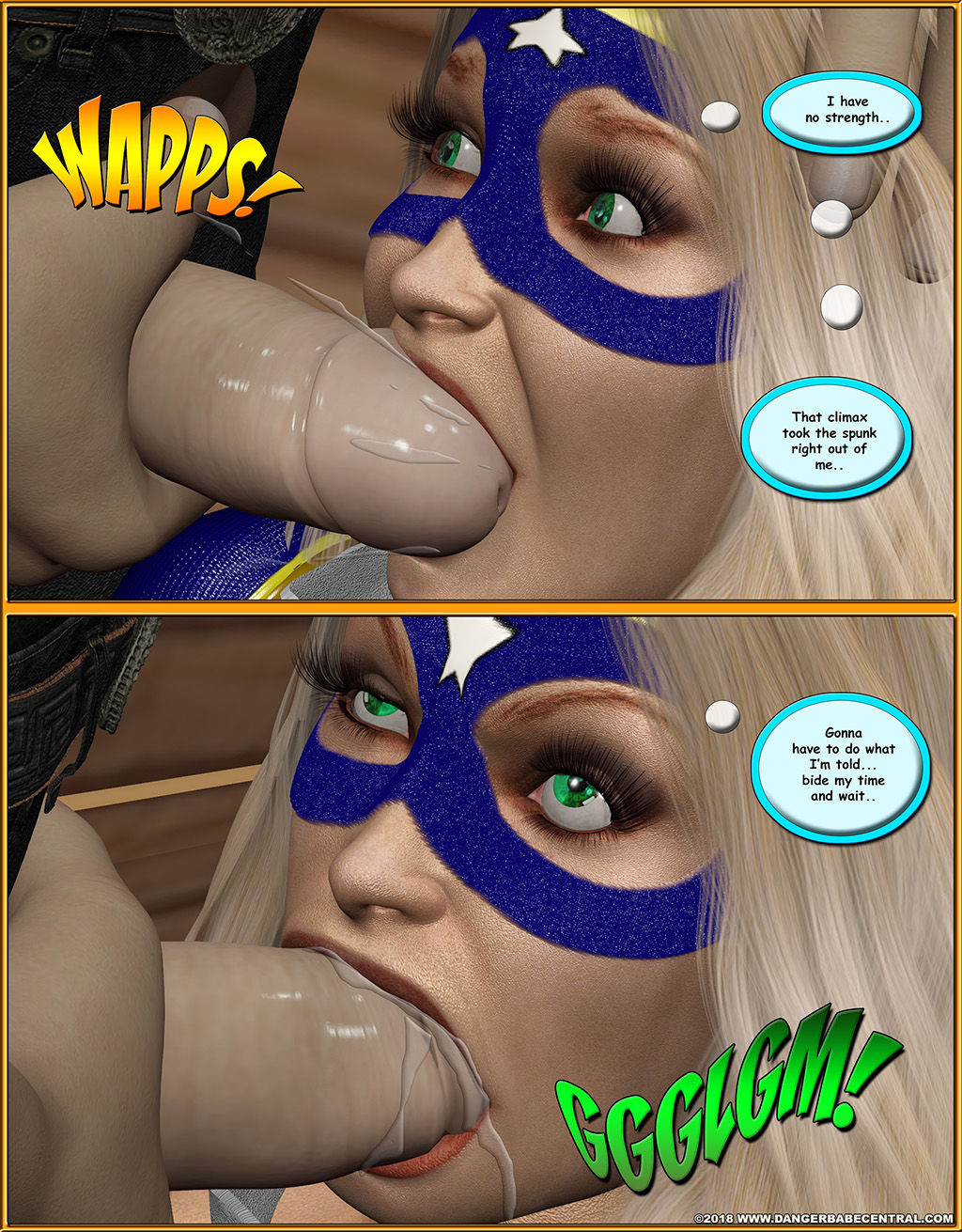 Star Spangled Team Up Dangerbabe Central page 37