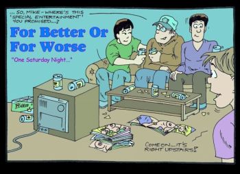 One Saturday Night (For Better Or For Worse) by Kevin Karstens cover