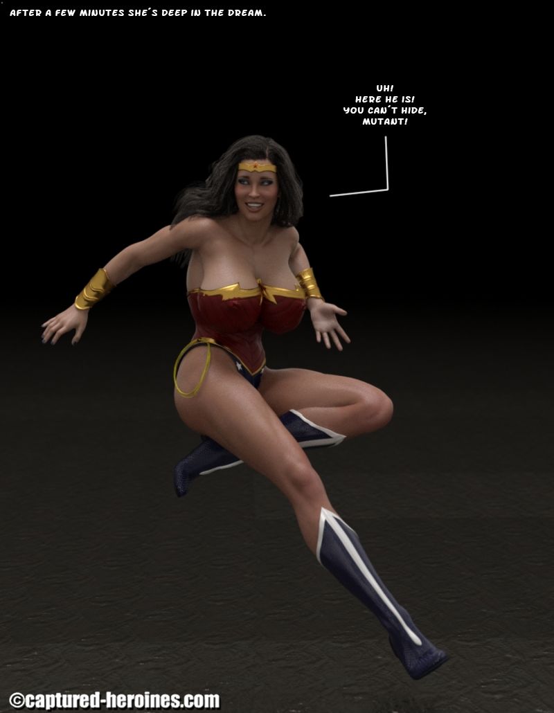 Wonder Woman The Dream (Captured Heroine) page 4