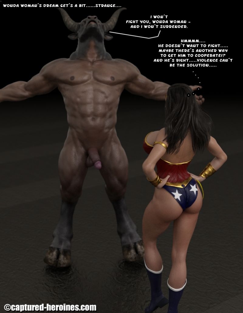 Wonder Woman The Dream (Captured Heroine) page 8