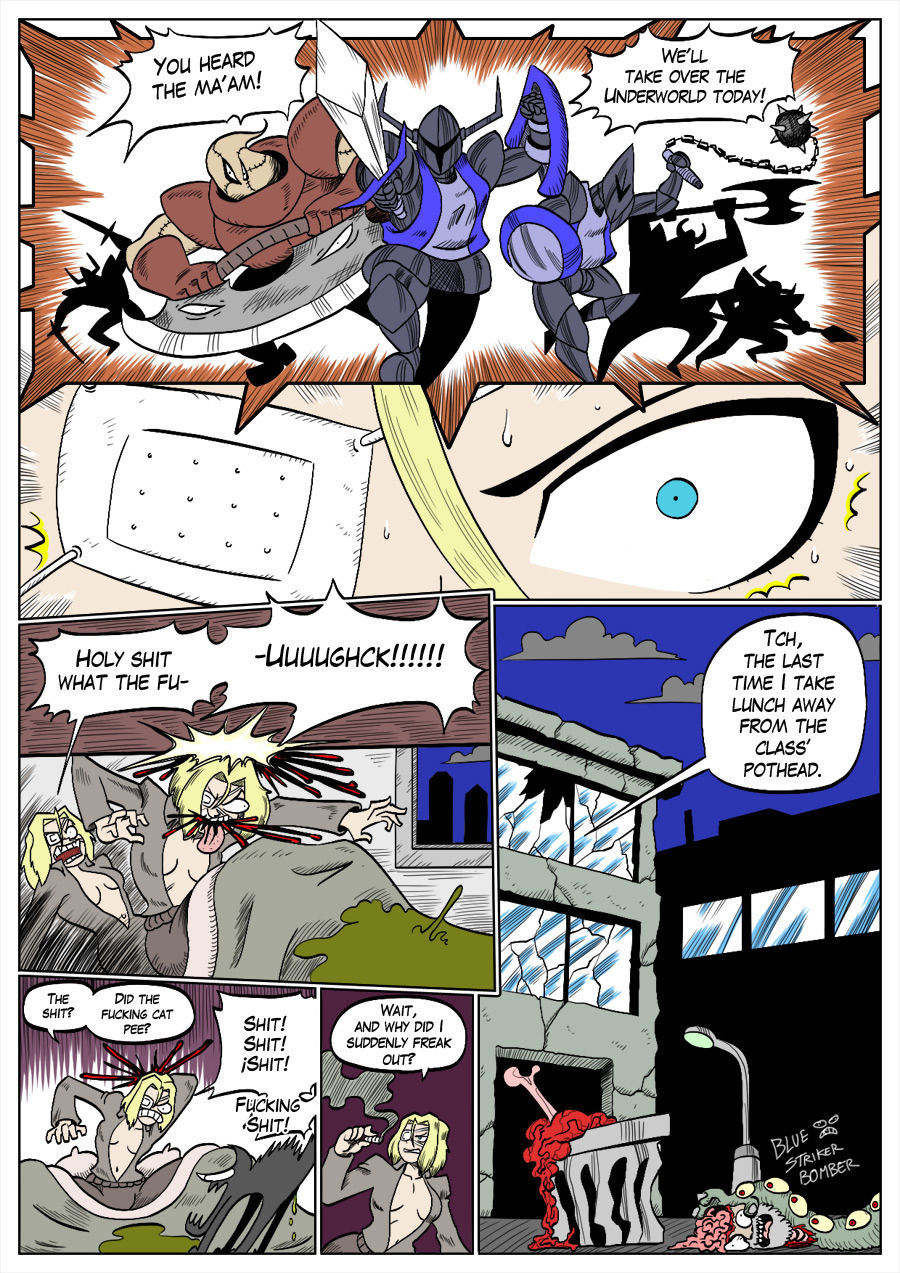 Hellgasm Slaughter - Blue Striker page 2