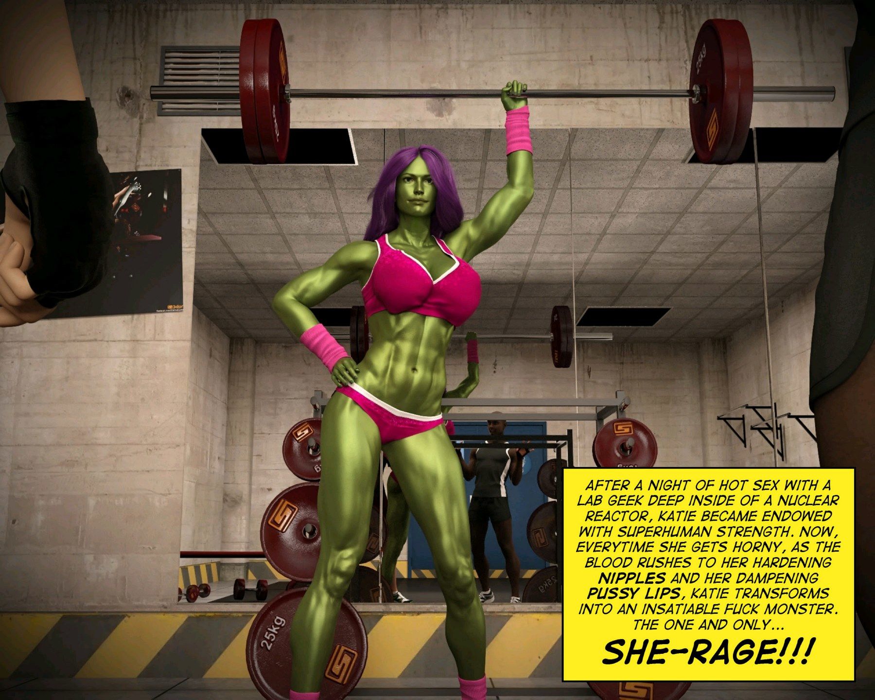 The Insatiable She Rage Redrobot3D (She Hulk) page 19