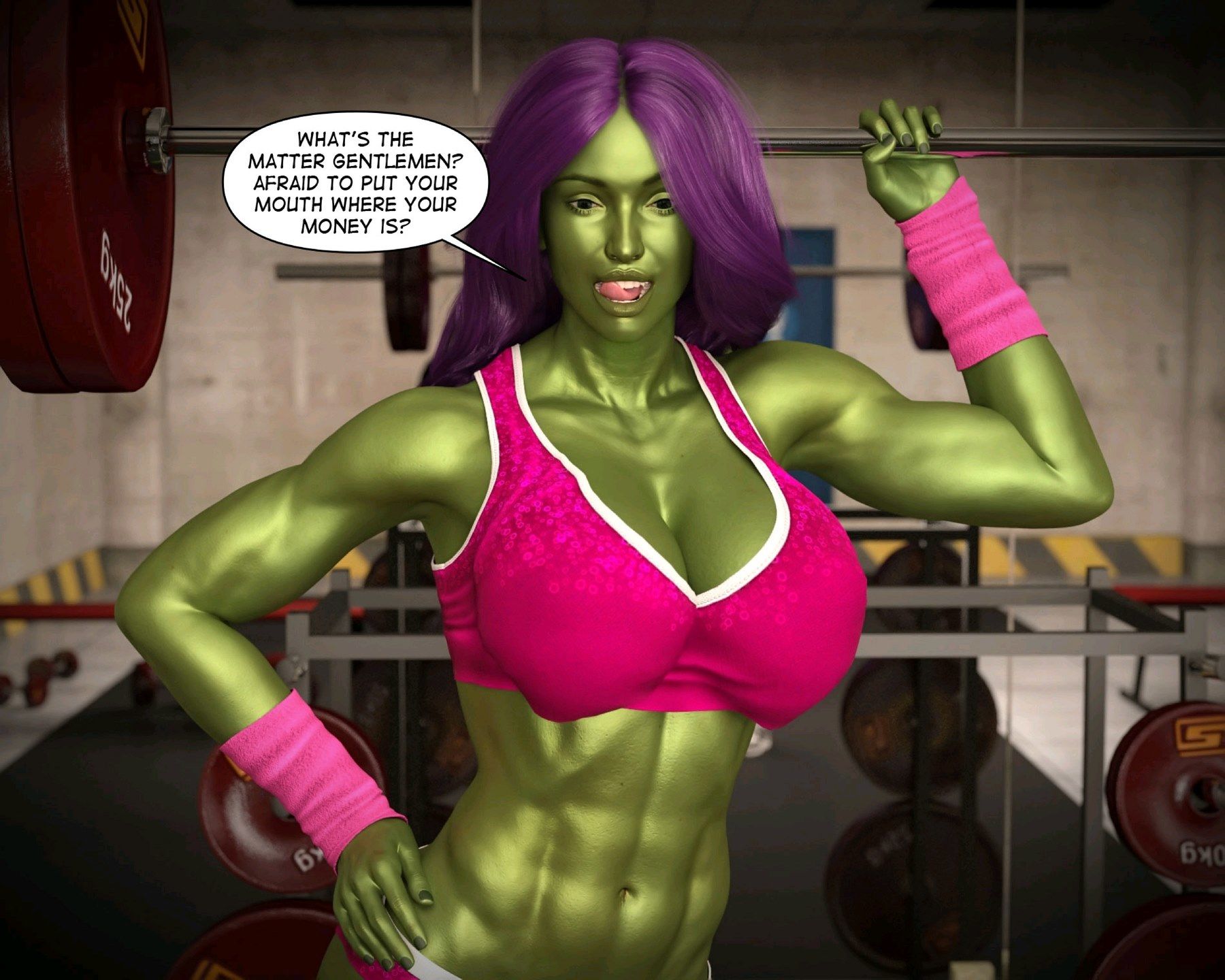 The Insatiable She Rage Redrobot3D (She Hulk) page 20