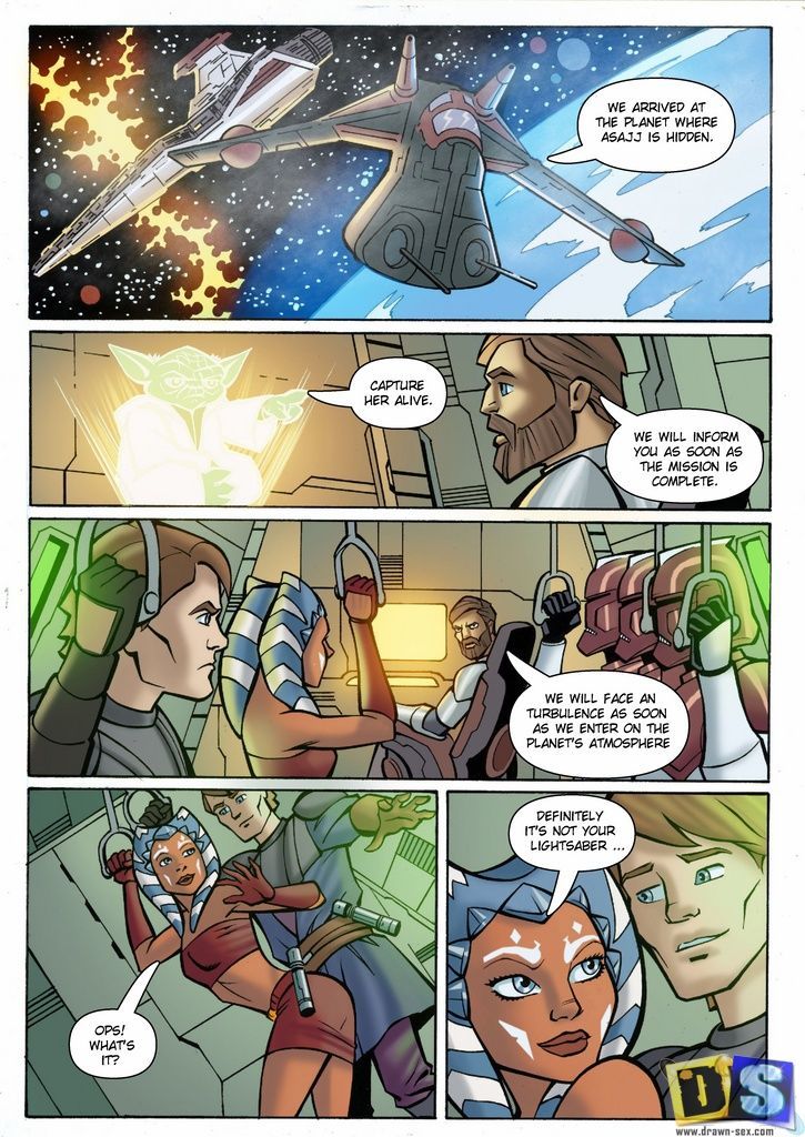 Star Wars The Clone Wars (Drawn-Sex) page 7
