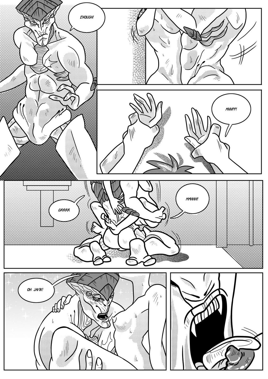 Javik Romance (Mass Effect) by VegaNya page 11