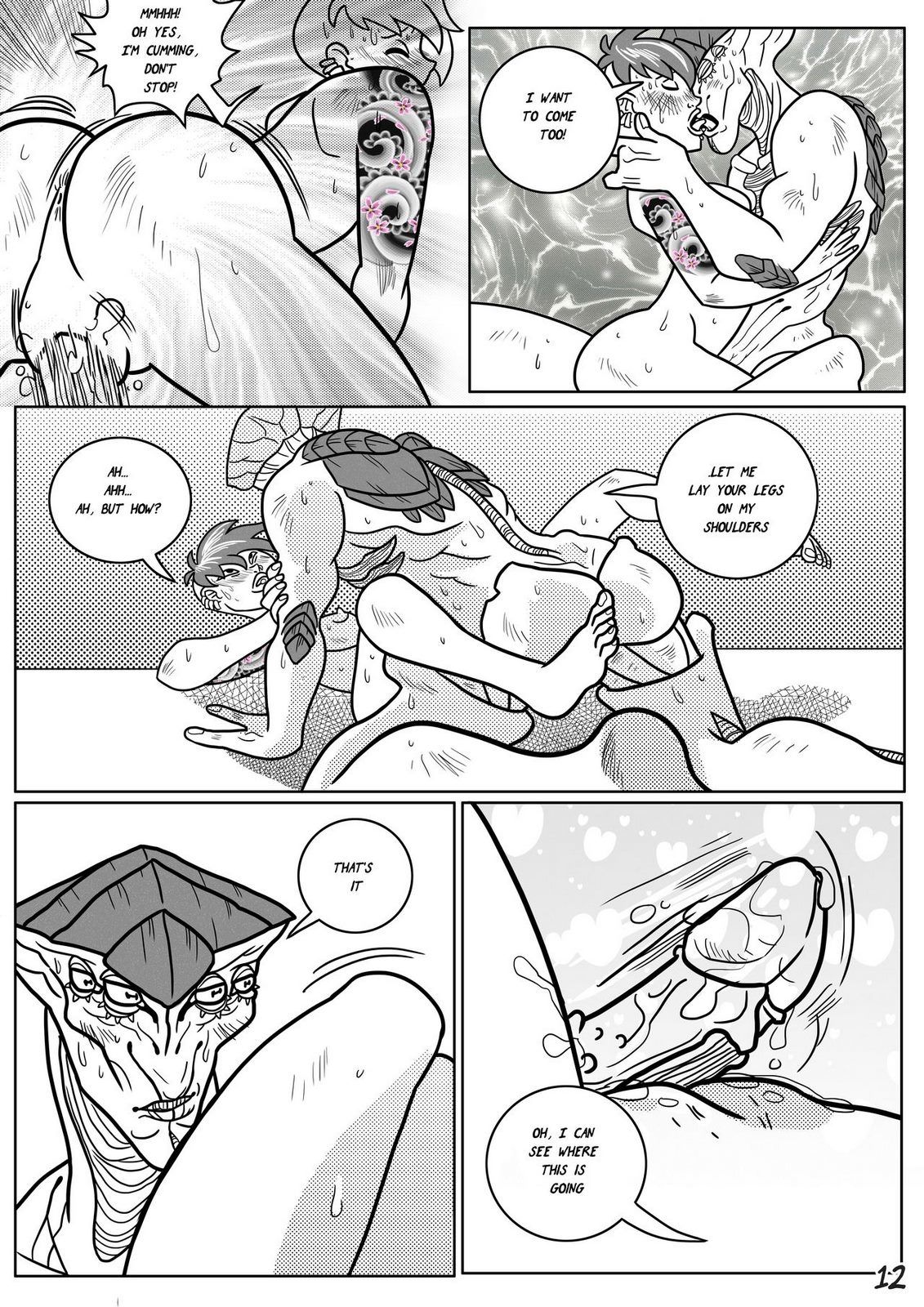 Javik Romance (Mass Effect) by VegaNya page 15