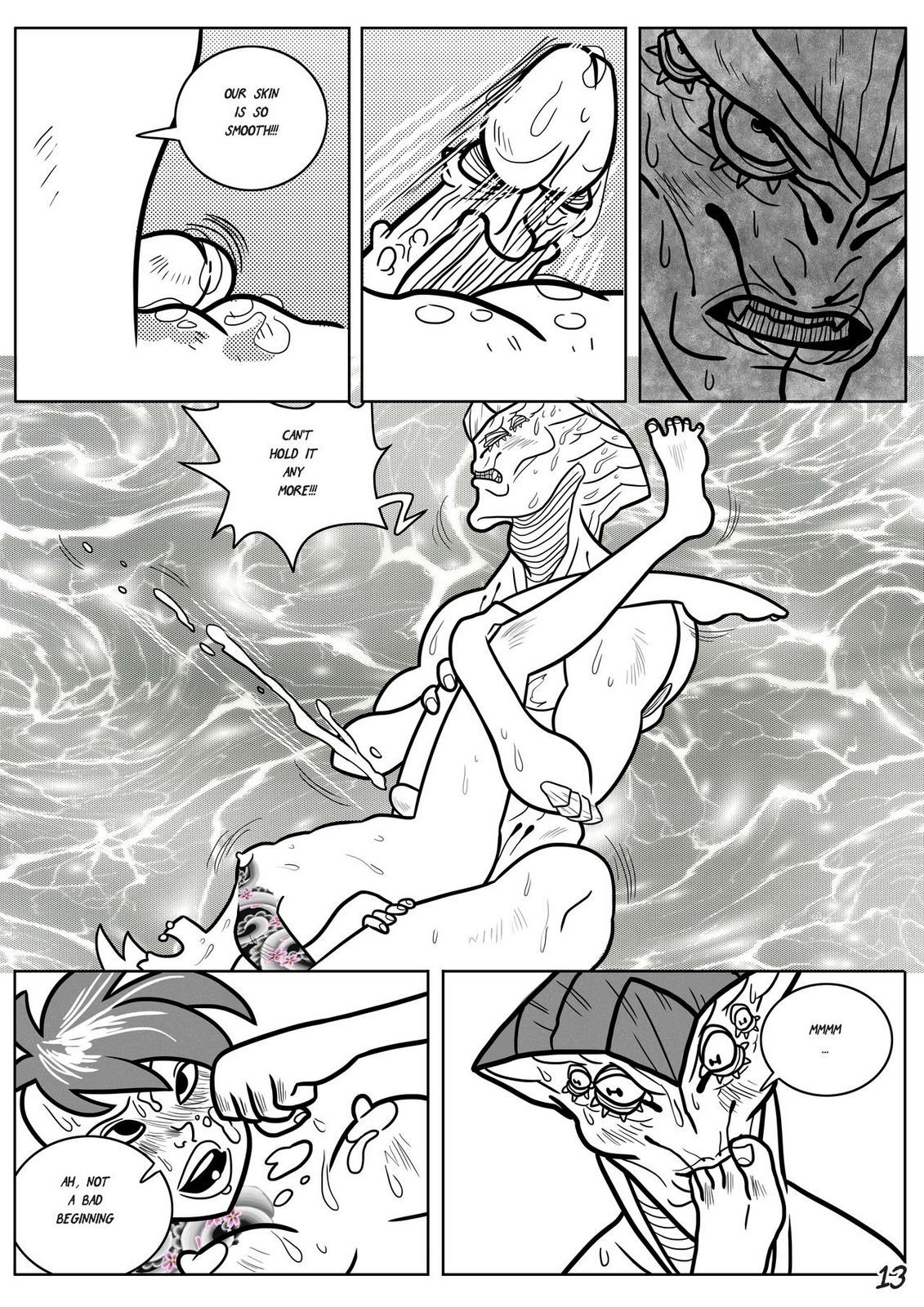 Javik Romance (Mass Effect) by VegaNya page 16