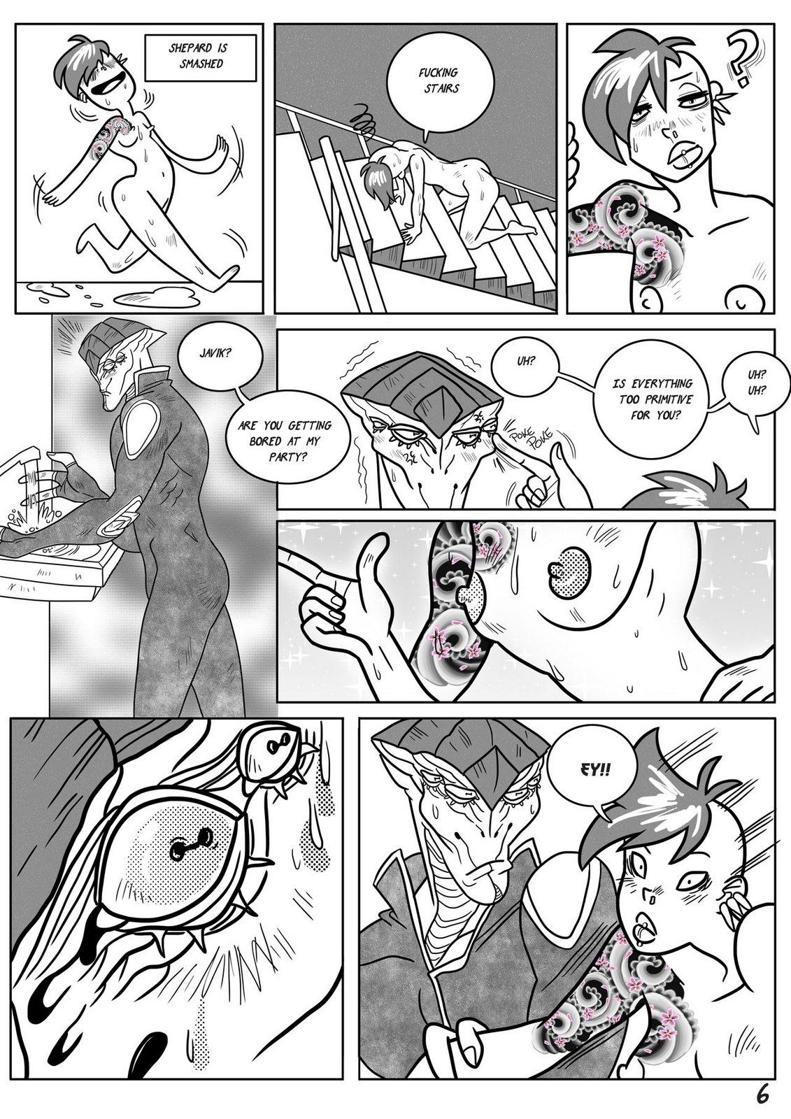 Javik Romance (Mass Effect) by VegaNya page 9